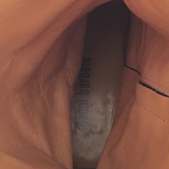 Gianni Barbato Red Leather Western Boots Size 38.5 (US 8 1/2) - Picture 5 of 15